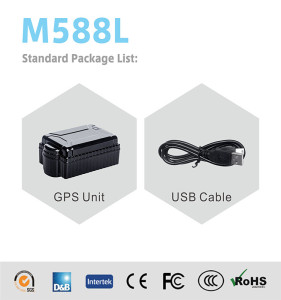 Free Tracking System Car GPS Tracker with Long Standy Time M588L