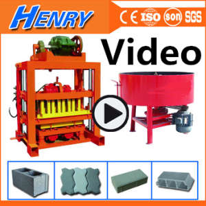 Qtj4-40 Simple Hollow Block Machine Competitive Price Block Machine in Kenya